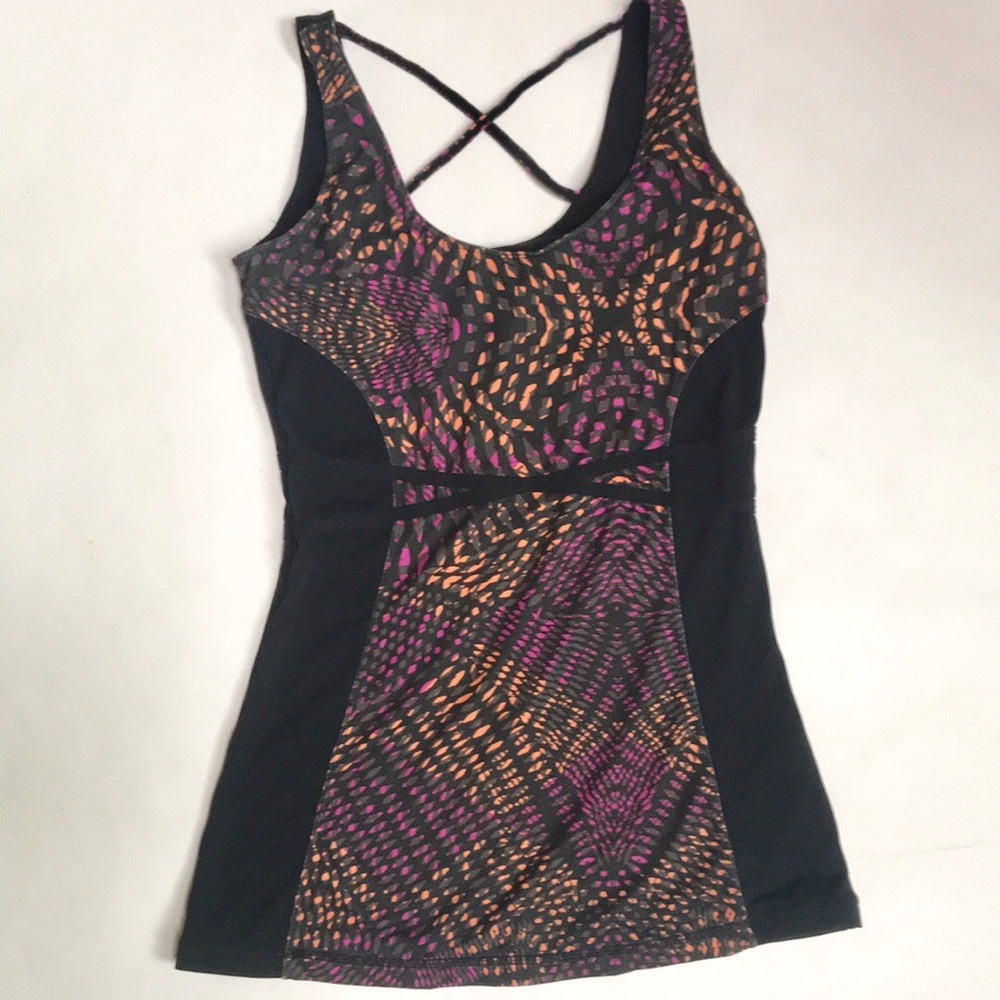 Fabletics Cross Back Strap Tank